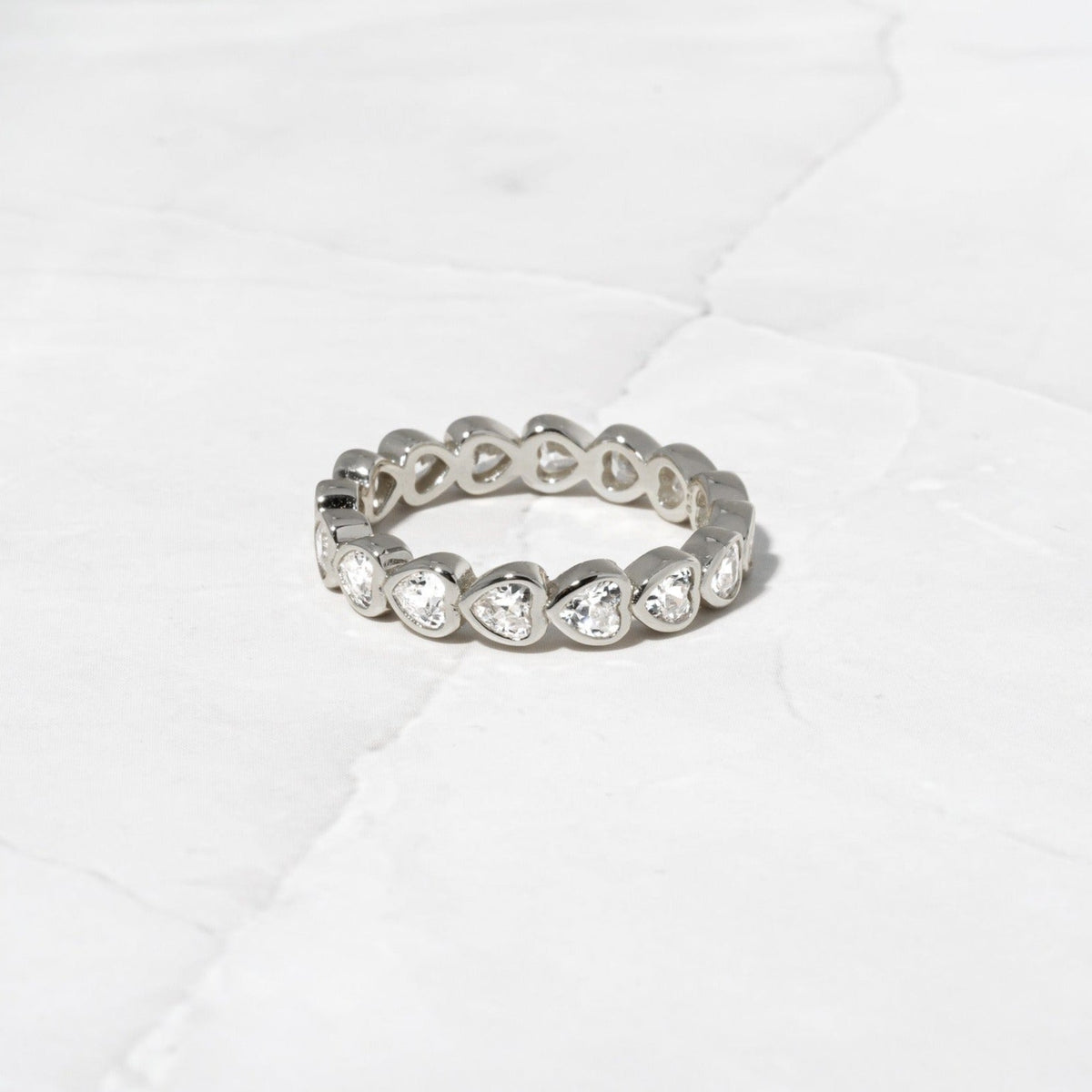 Eternity Heart Ring