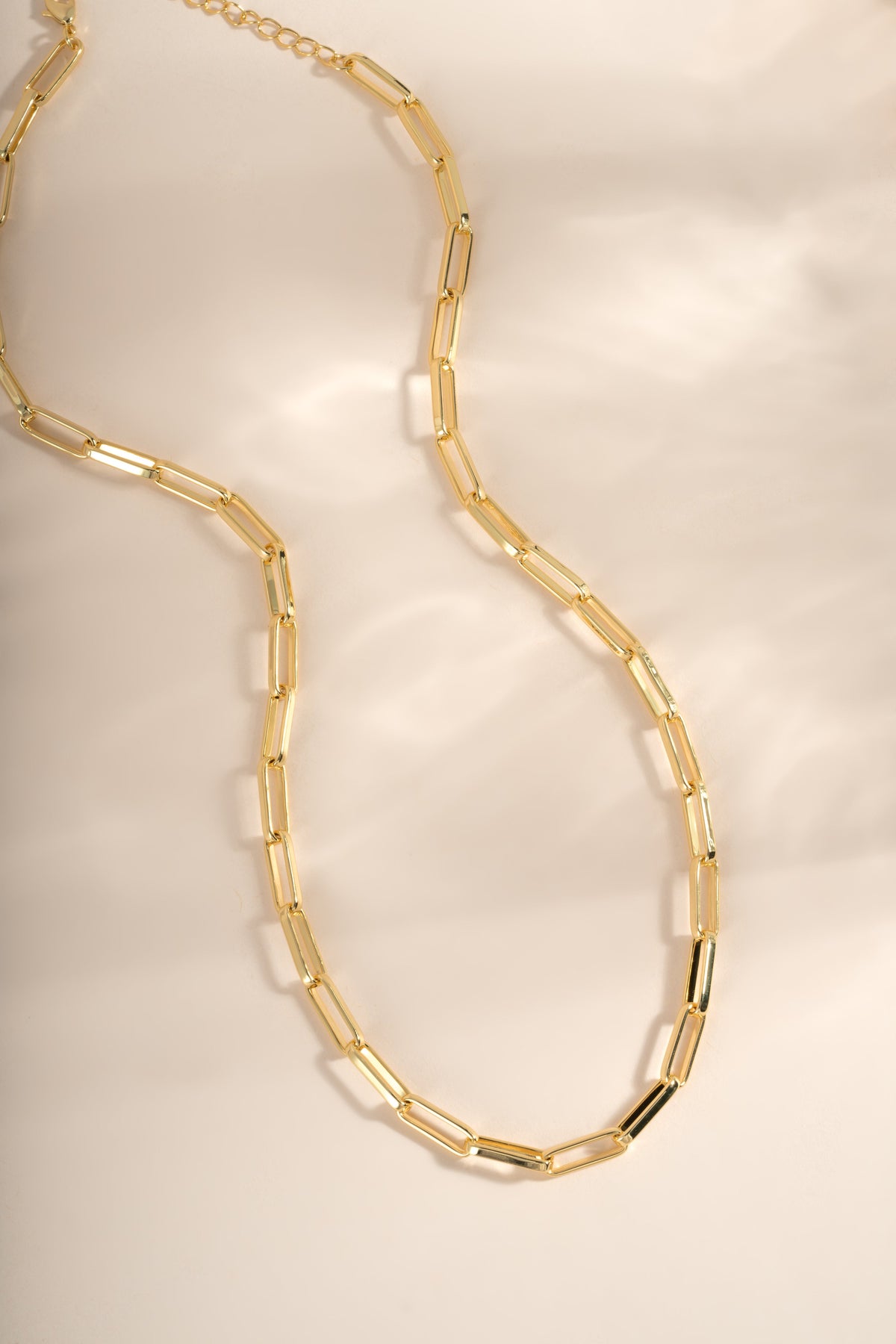 Square Paperclip Necklace