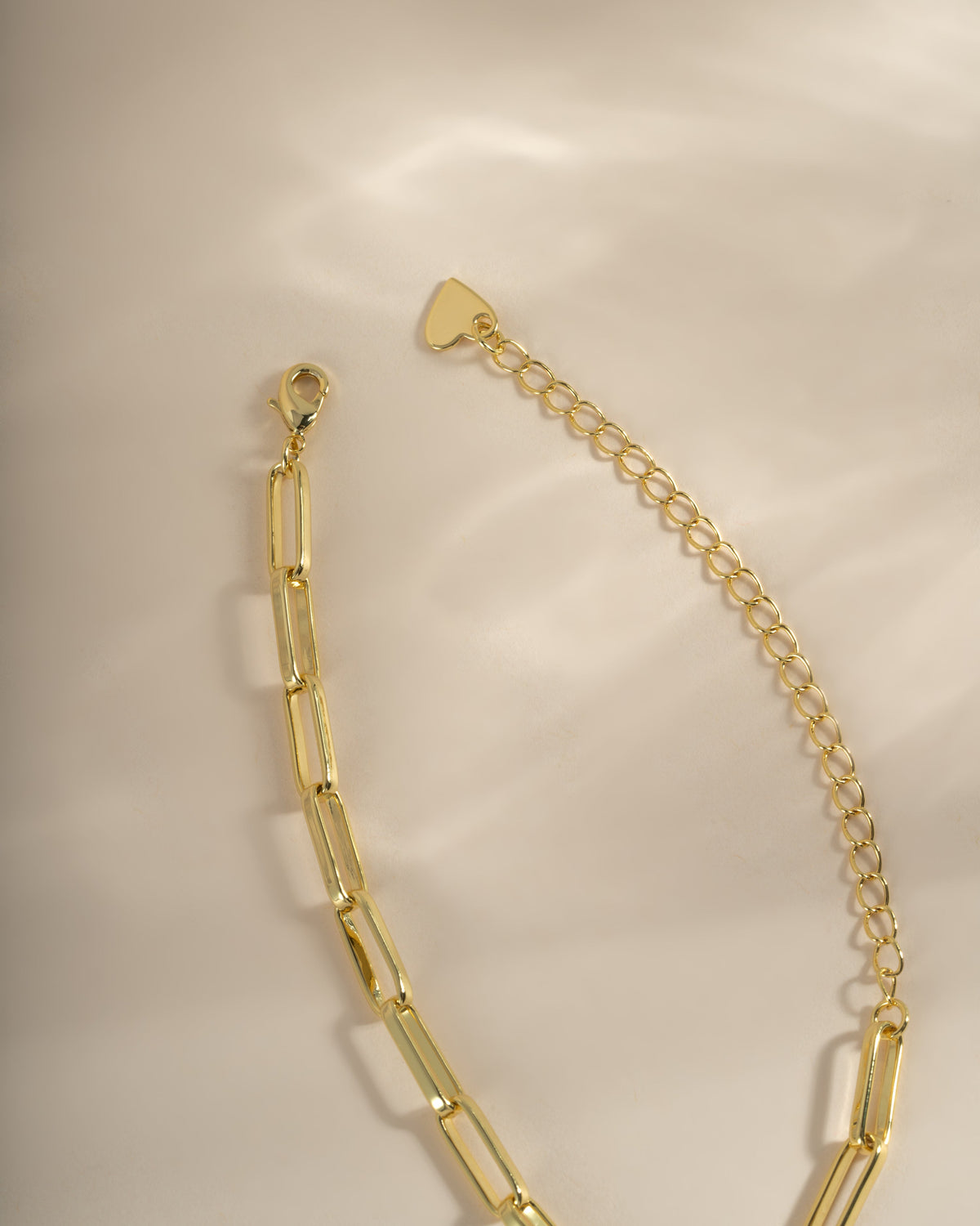 Square Paperclip Necklace
