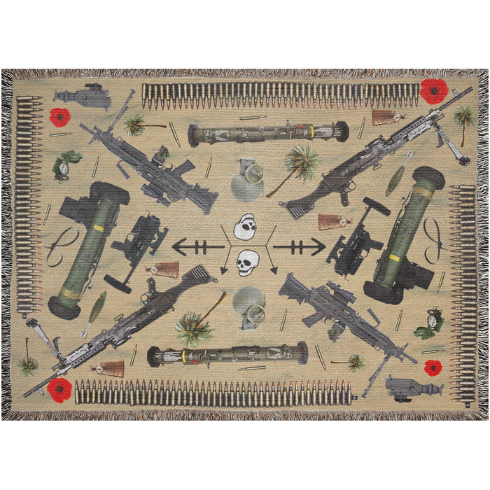 Summer Vacation Woven Blanket