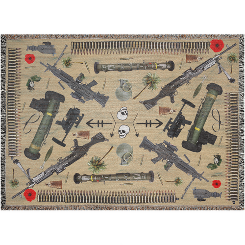 Summer Vacation Woven Blanket