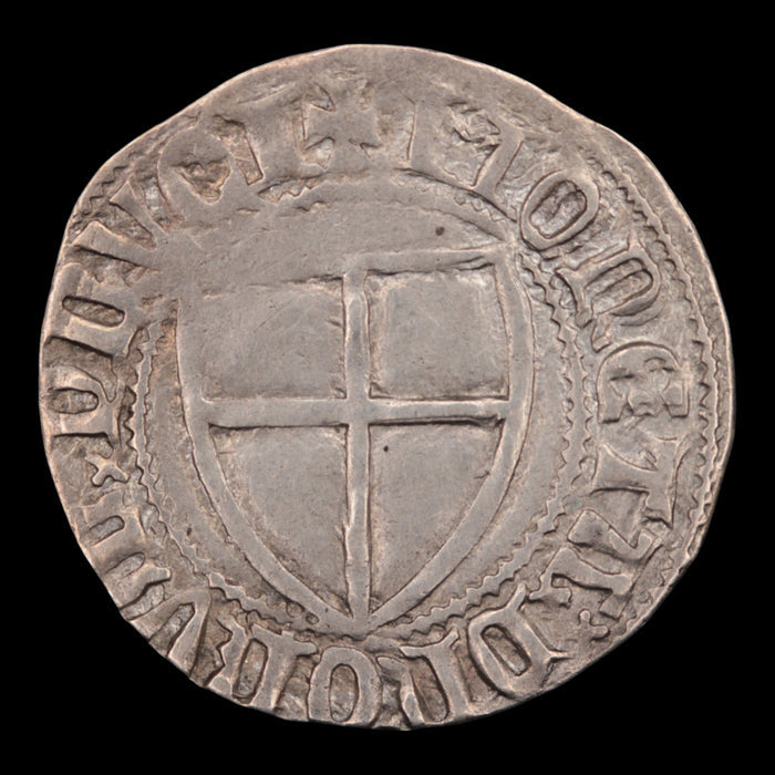 Teutonic Knights, Winrich of Kniprode, Silver Schilling - 1351 to 1382 CE - German States