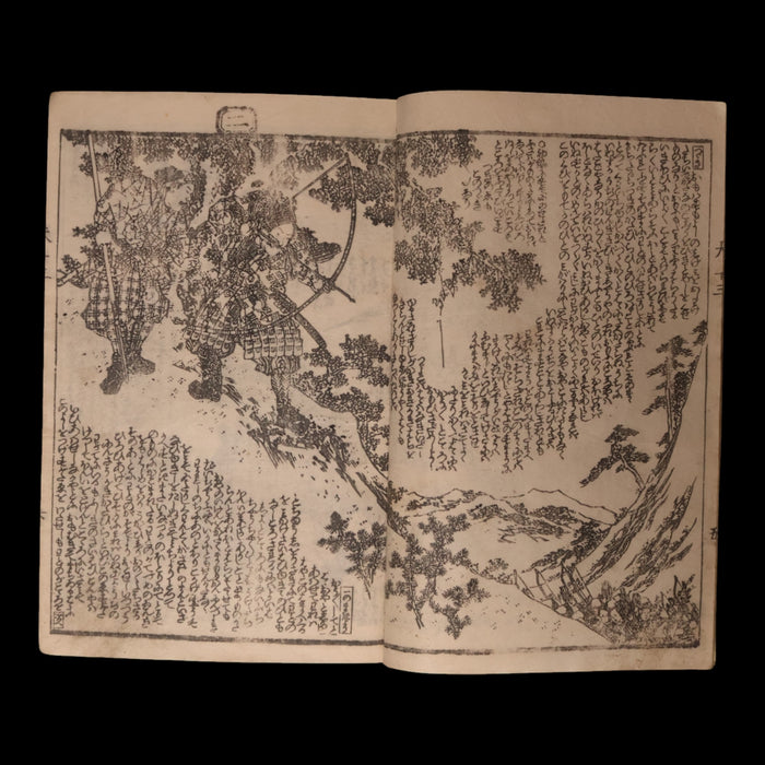 The Illustrated Legend of the Eight Dogs (Vol 13 & 14) - Meiji 3 (1870) - Meiji Japan
