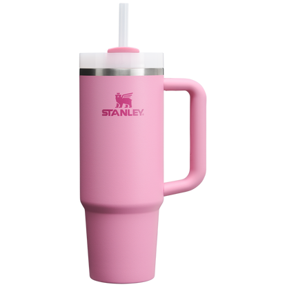 Stanley Quencher H2.O FlowState Tumbler Cup 30 OZ In Peony Pink