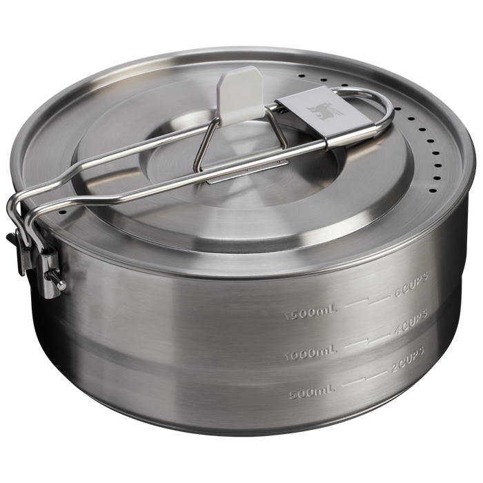 The Wildfare Pro Square Pan Cookset 5-piece set | 1.9 L