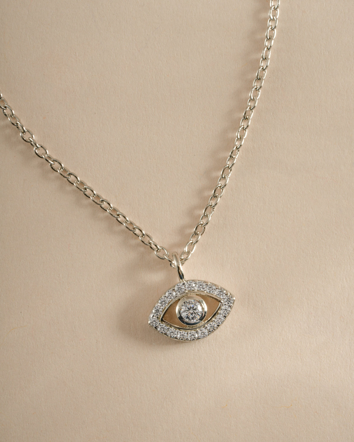 Tiny Evil Eye Necklace