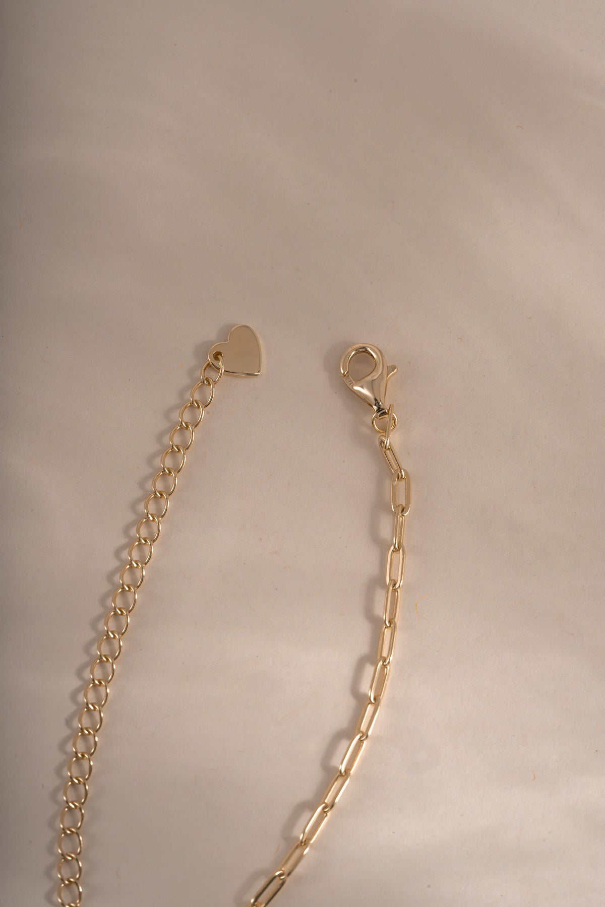 Tiny Link Paperclip Necklace