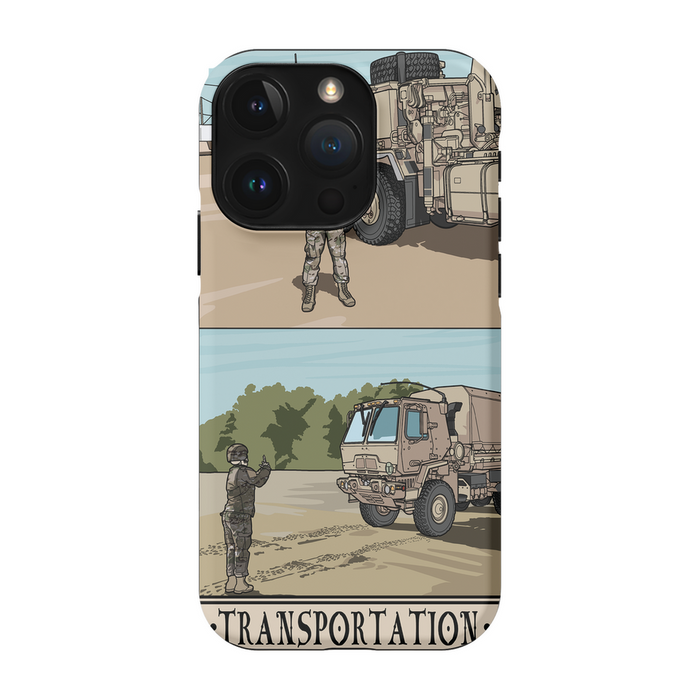 Premium Glossy Tough Case / iPhone 15 Pro