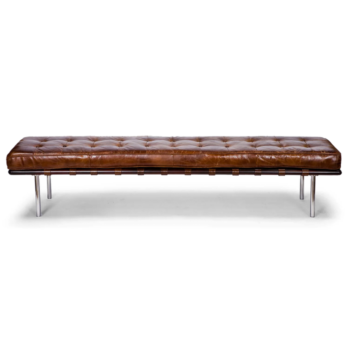 Tucker Leather Bench
