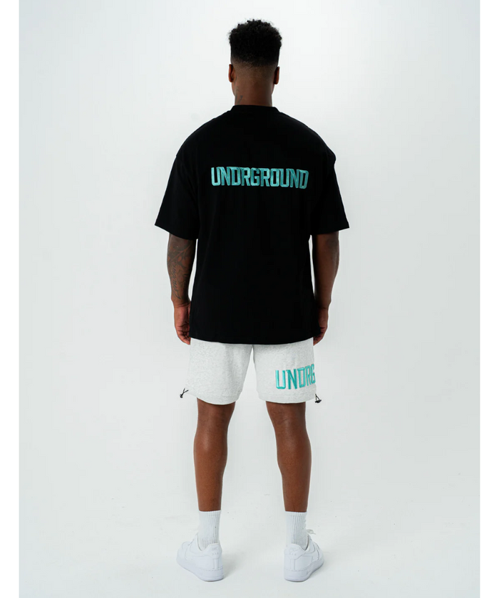 UNDRGROUND Empire Street Shorts (Grey/Tiffany)