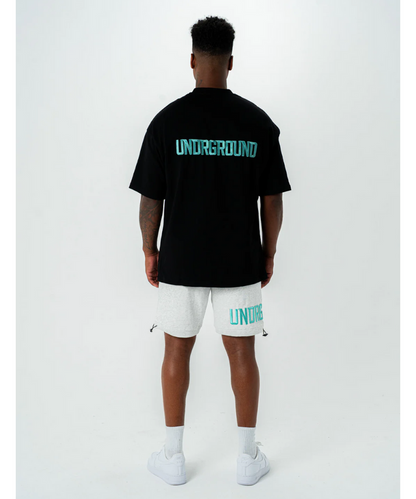 UNDRGROUND Empire Street Shorts (Grey/Tiffany)