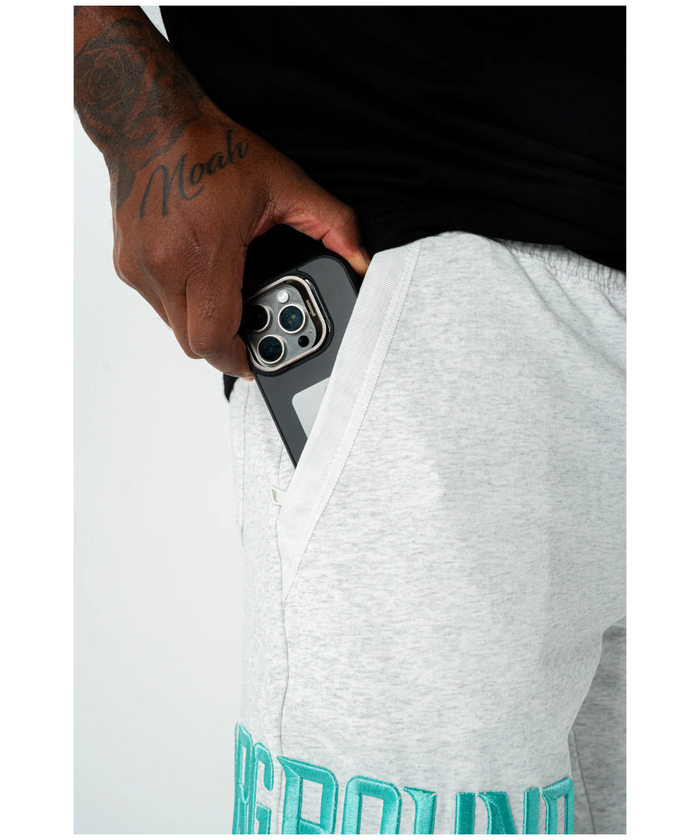 UNDRGROUND Empire Street Shorts (Grey/Tiffany)