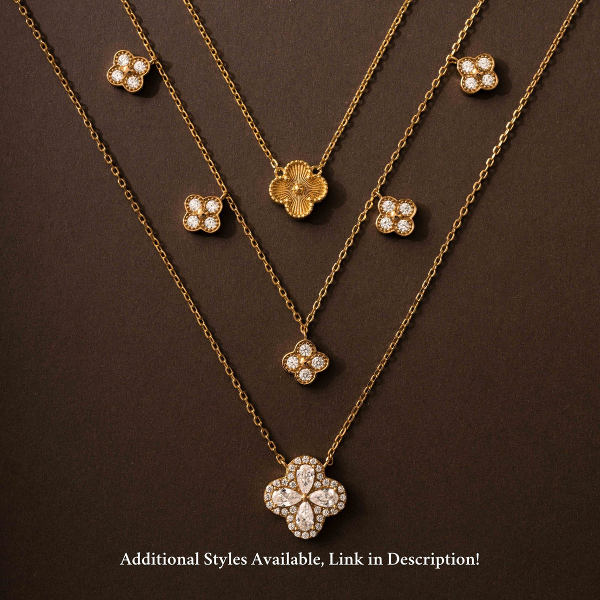 Ella Four Leaf Clover Necklace