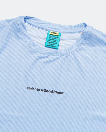 Wavy Tee - Serenity Blue
