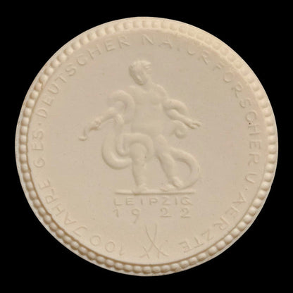 Weimar Germany, Society of German Natural Scientists and Physicians, Porcelain Token - 1922 CE - Weimar Republic