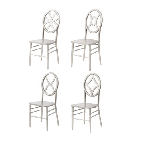 White Vineyard Mismatched Chairs