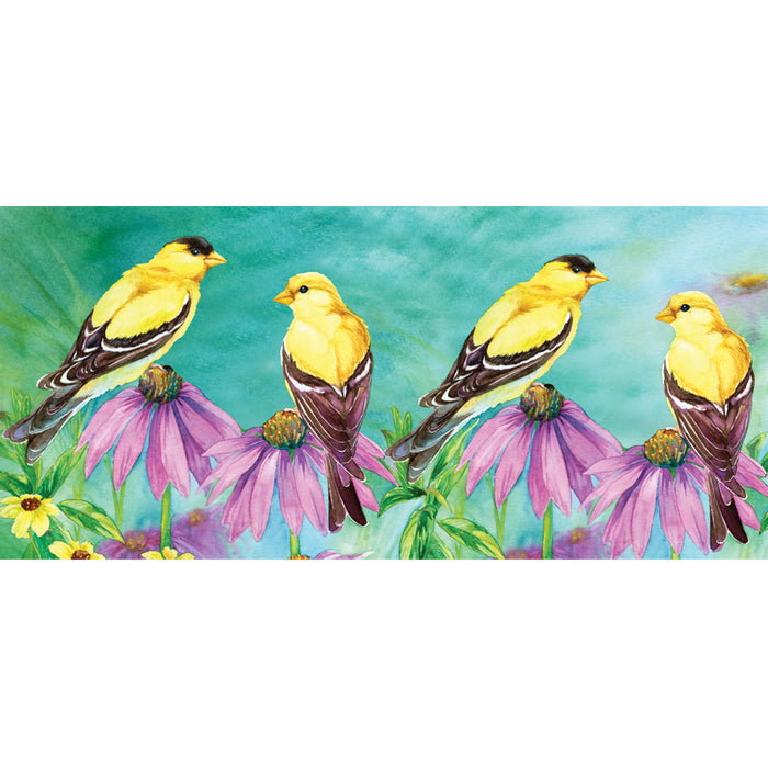 Windsock - Summer Goldfinches