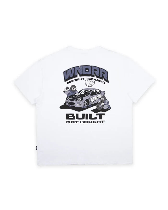 WNDRR Built Box Fit Tee (White)