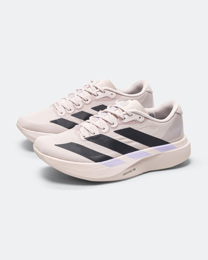 Womens Adizero Evo SL Woven - Ice Purple/Legend Ink-Glow Purple