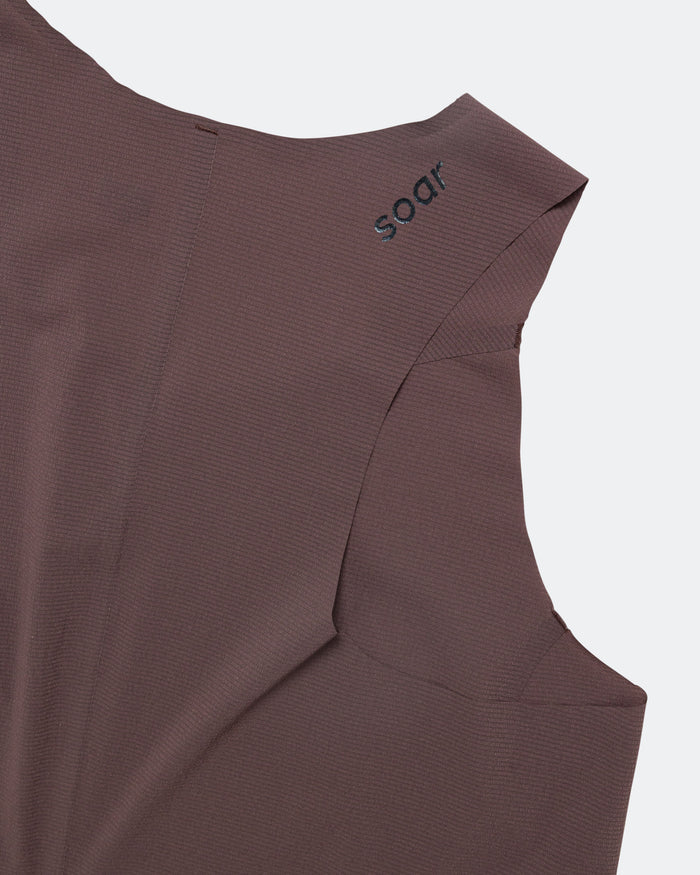 Womens Advanced Race Vest - Brown