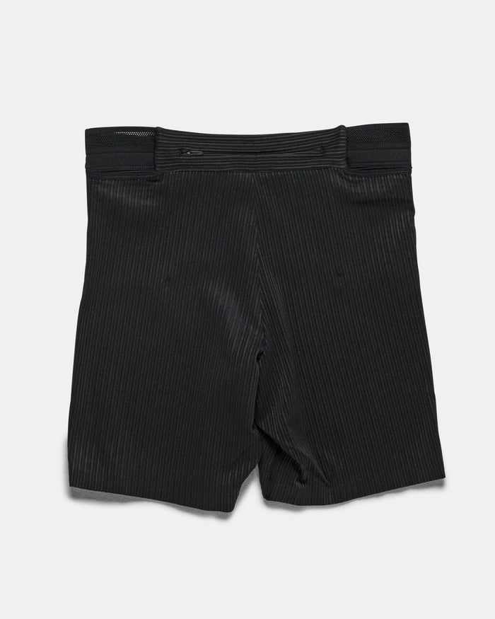 Womens AeroSwift Dri-FIT ADV Tight Running Shorts - Black/Black-White-White