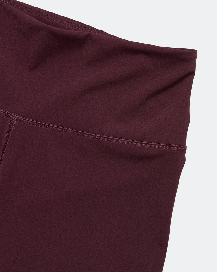 Womens Good Place Shorts - Merlot