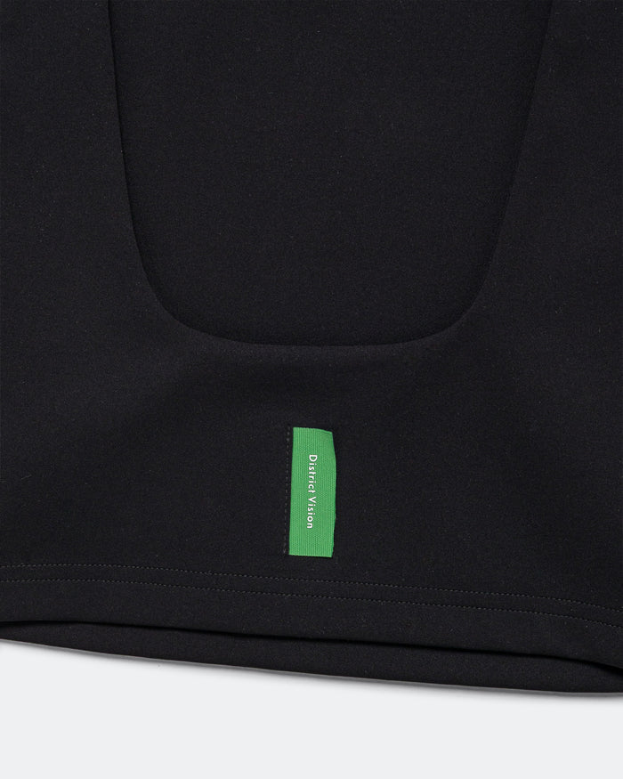 Womens High Neckline Interlock Bra - Black