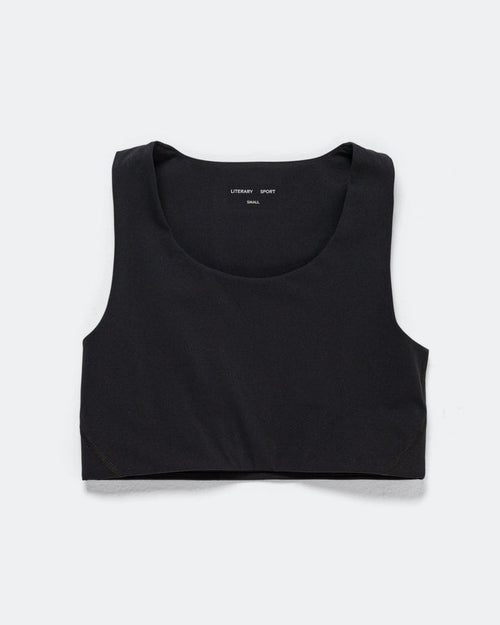 Womens Maud Long Line Bra - Black