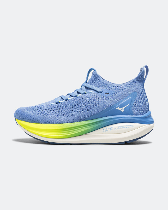Womens Mizuno Neo Vista 2 - Ultramarine/White-Lightning Yellow