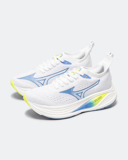 Womens Mizuno Neo Zen 2 - White/Ultramarine-Lightning Yellow