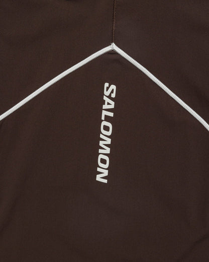 Womens Sense Aero Hybrid Pullover - Coffee Bean