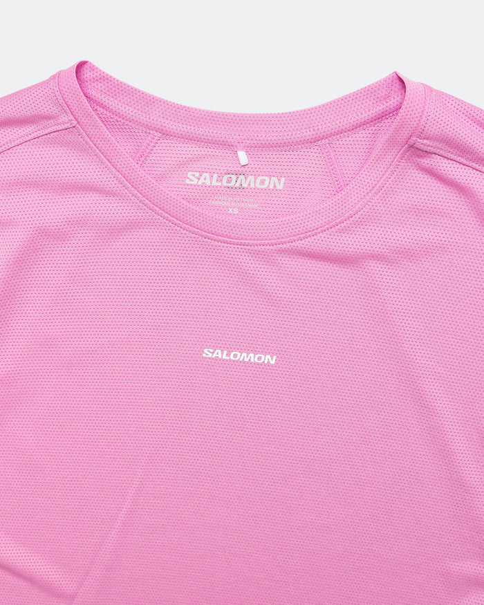 Womens Shakeout Core SS Tee - Cyclamen