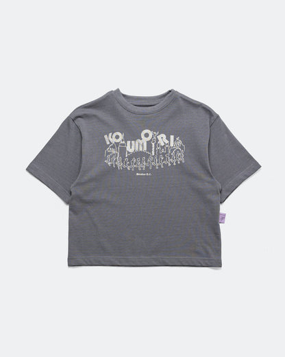 Womens SS Boulder T-Shirt - Turbulence Blue