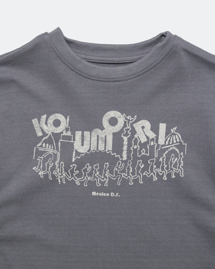 Womens SS Boulder T-Shirt - Turbulence Blue