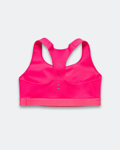 Womens Swift High-Support Lightly Lined Sports Bra - Light Magenta/Silver