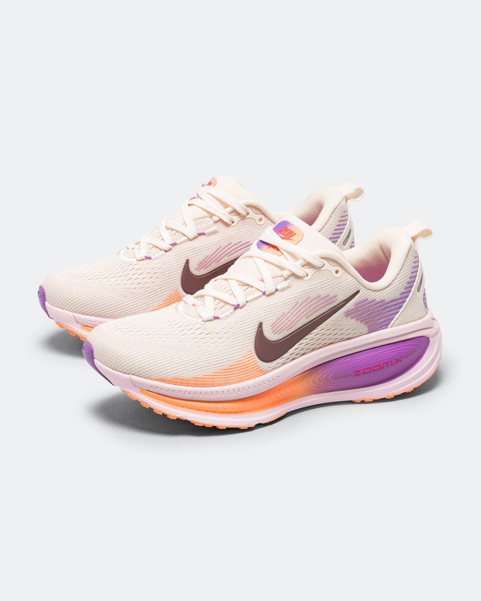 Womens Vomero 18 - Chalk/Tattoo-Pink Foam-Bright Violet