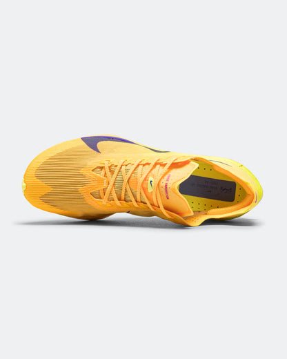 Womens ZoomX Vaporfly Next% 4 - Citron Pulse/Indigo Burst-Laser Orange