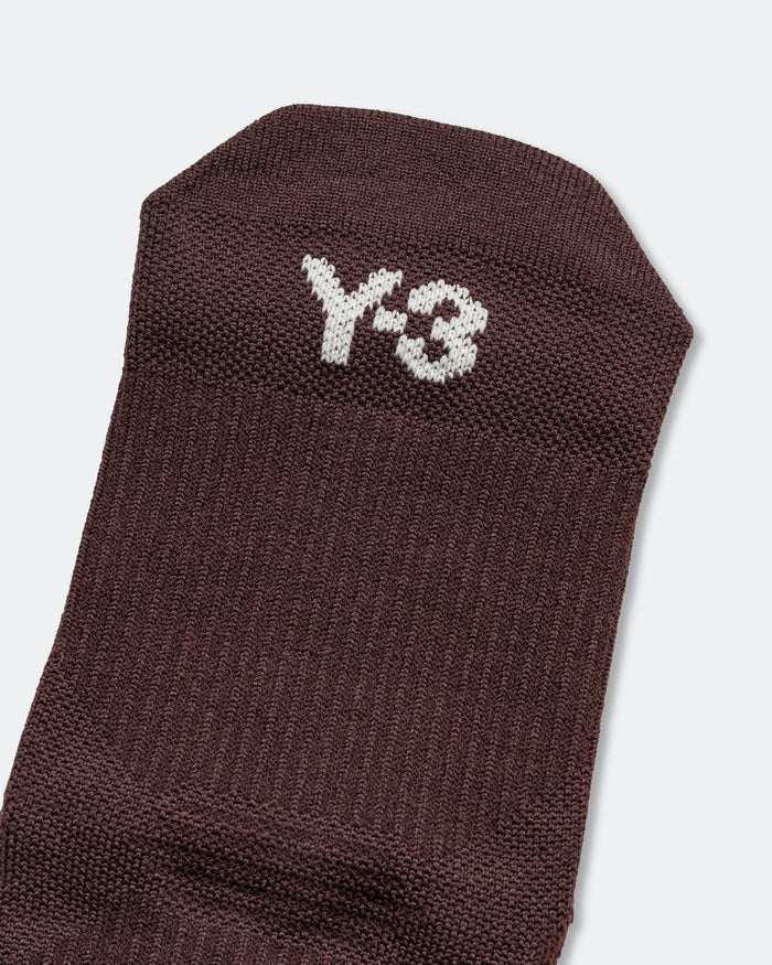 Y-3 Run Sock - Night Red