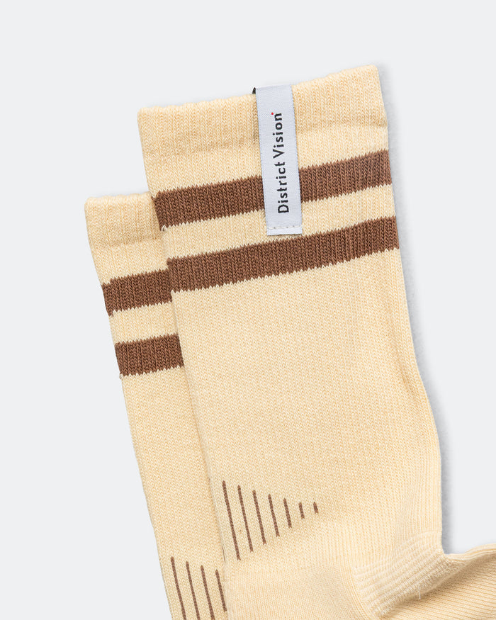 Zonal Organic Cotton Socks - Sand/Brown